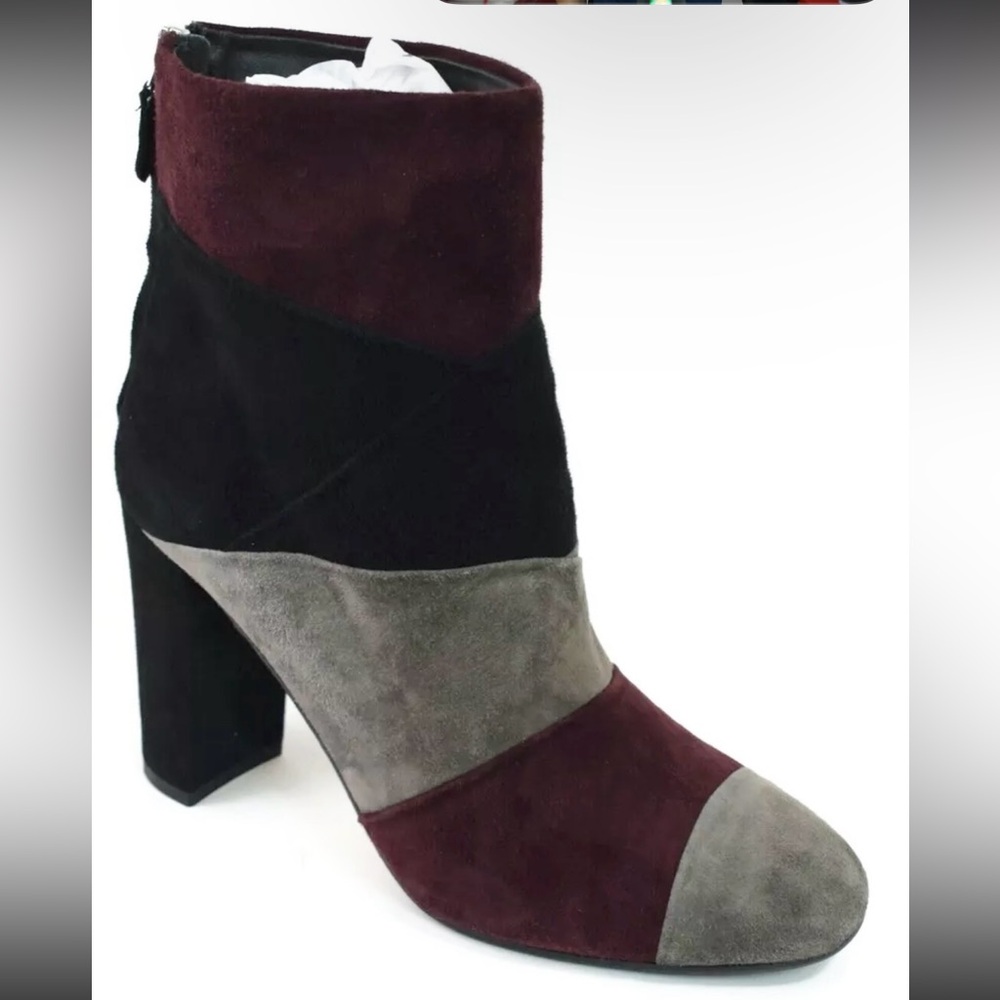 M Grigiarancio Fortuna Suede Ankle Boots